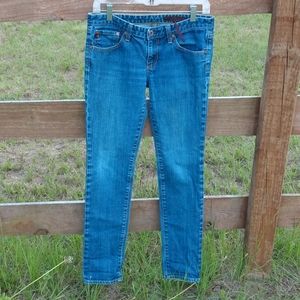 Ag Adriano Goldschmied straight leg Medium Wash jeans Size 28R